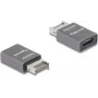 Adapteris DeLOCK 67234 USB Type-E į USB Type-C, pilkas