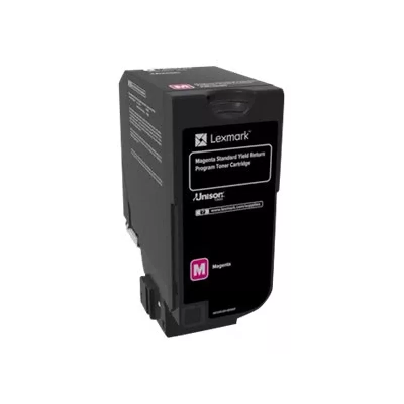 Lexmark 74C2SM0 original rausvos spalvos kasetė, 1 vnt.