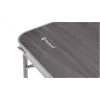 Stalas lauko Outwell Coledale L — aliuminio rėmas, dervos stalviršis, 800×1200 mm, 8,4 kg, pilkas