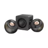 Creative Pebble X Plus garsiakalbių rinkinys 30 W Universalus Juodas 2.1 kanalai Bluetooth