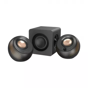 Creative Pebble X Plus garsiakalbių rinkinys 30 W Universalus Juodas 2.1 kanalai Bluetooth