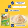 Šlapieji kačių skanėstai INABA Dashi Delights Delicate Flakes Vištiena su Tuna 40 g maišelis