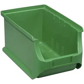Laikymo dėžutė allit 456211, 150 x 125 x 235 mm, žalia, tvirtas plastikas