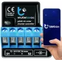 I/O modulis bleBox shutterBoxDC 2 dvejetainiai įėjimai, 2 relių išėjimai 230 V