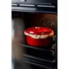 Staub Cocotte Single Pan 24 cm Cherry – ketaus troškintuvas su emaliu