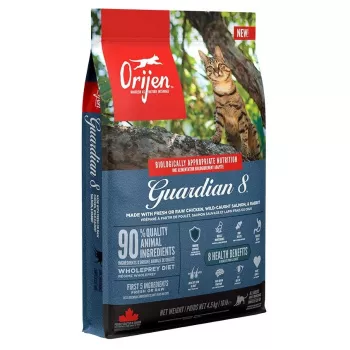 ORIJEN Guardian 8 - sausas kačių ėdalas - 4,5 kg