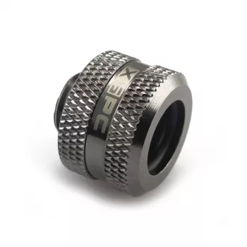 XSPC jungtis G1/4 iki 14 mm kietam vamzdžiui, juodas chromas - 8 vnt.