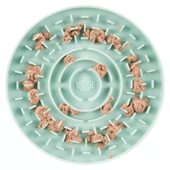 Laižymo lėkštė Trixie Junior 15 cm – šuns laižymo dubuo, žalias, 15 cm skersmuo, junior, 200 g