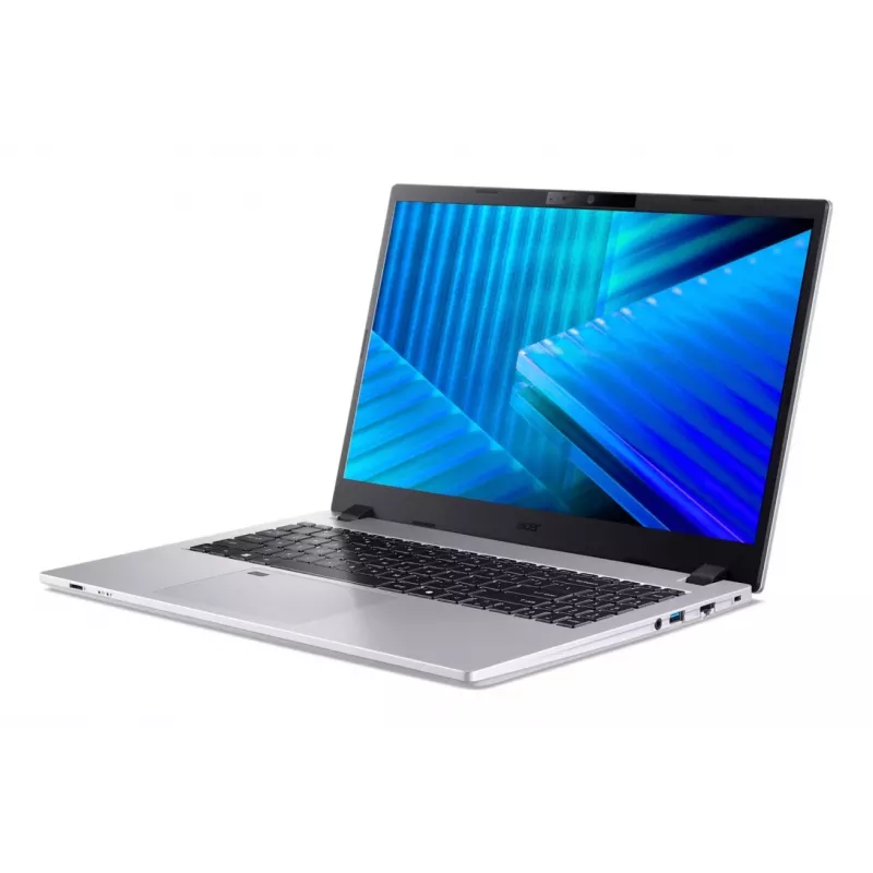 Nešiojamas kompiuteris Acer TravelMate P2 TMP215-75-G2-TCO — 15,6 col. FHD IPS 300 nitų, Intel Core Ultra 5 125H, 16 GB RAM, 512 GB SSD, pirštų atspaudų skaitytuvas, Windows 11 Pro, 3 metų garantija su aptarnavimu vietoje