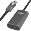 USB C laidas UNITEK U305A 5m USB 3.2 Gen 1 pilka