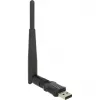 DeLock USB2.0 Dual Band WLAN adapteris AC/A/B/G/N – USB 2.0 – 802.11b/a/g/n/ac – juodas (12462)