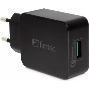 Fantec QC3-A11 juodas vidaus įkroviklis mobiliesiems įrenginiams (1948)