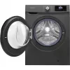 Bomann WAT7186 skalbyklė su džiovinimu, 8 kg skalbti / 5 kg skalbti ir džiovinti, 1400 aps./min., Black Titanium