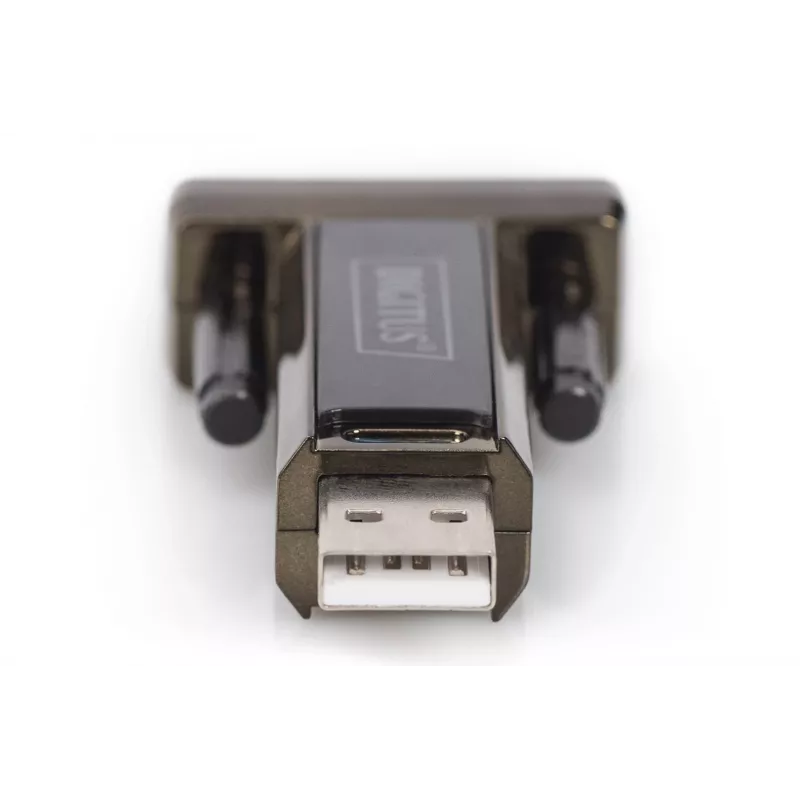 DIGITUS USB 2.0 į RS232 keitiklis su FTDI FT232RL mikroschema ir USB A laidu 80 cm