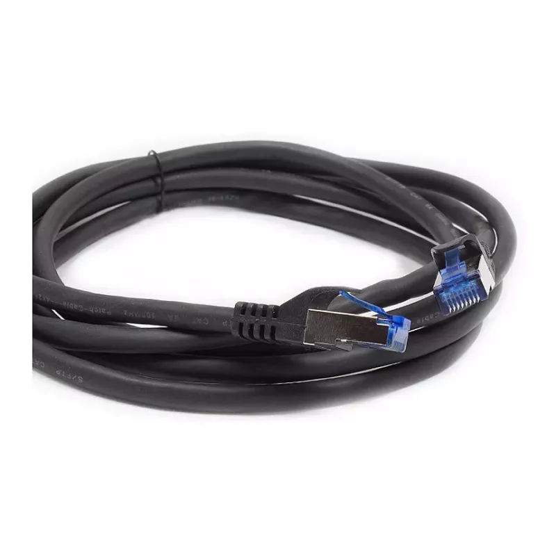 Good Connections Cat.6A Patch Cable SmartFLEX HF juodas 1,5m
