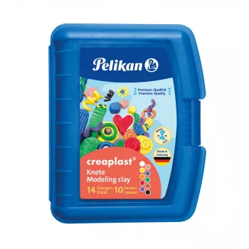 Modelino masė Pelikan Creaplast 240 g Įvairiaspalvis 14 vnt.