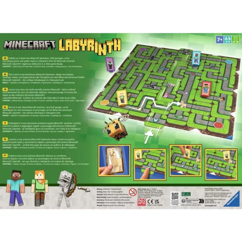 Stalo žaidimas Minecraft Labirintas