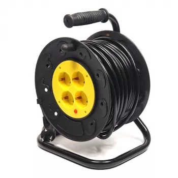 Ilgintuvas su rite 25m, 4 lizdai, 3x2,5mm2