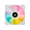 Corsair iCUE SP120 RGB ELITE Performance 120mm baltas PWM ARGB korpuso ventiliatorius (3 vnt. pakuotė)