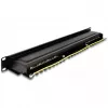 DeLOCK 66876 pataisos skydas 1U Cat6a juodas metalinis