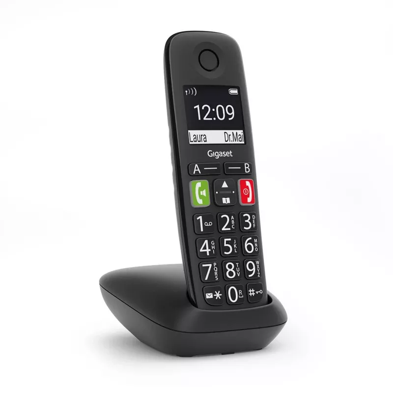 Analoginis/DECT belaidis telefonas Gigaset E290A