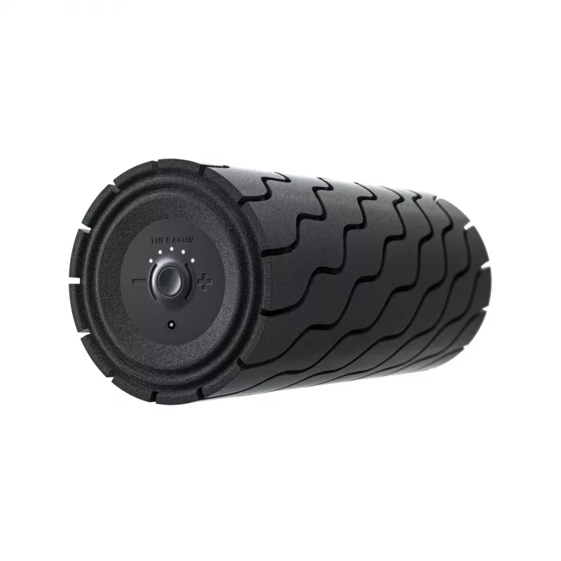 Therabody vibracinis masažinis volelis Theragun Roller Universal Black – 5 greičiai, vibruojantis, 1,5 kg, 12 V, 180 min baterija