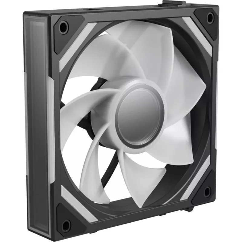 ALPENFÖHN Wing Boost 4 120mm ARGB PWM korpuso ventiliatorius – juodas