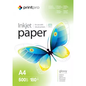Foto popierius ColorWay PrintPro PGE180500A4, 180 g/m², 500 lapų, A4