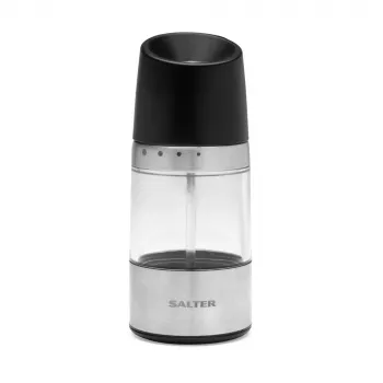 Prieskonių malūnėlis druskai ir pipirams Salter BW12946EU7, reguliuojamas stambumas, keraminis mechanizmas