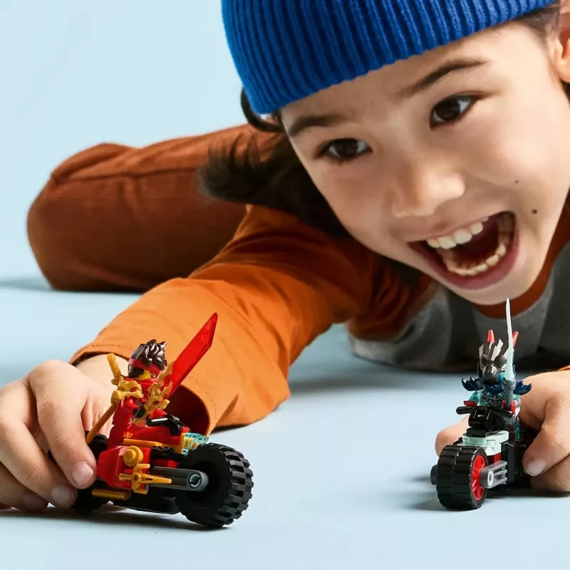 LEGO konstruktorius NINJAGO 71838 Kairo motociklo lenktynės — 79 detalių, 2 minifigūrėlės, nuo 6 metų