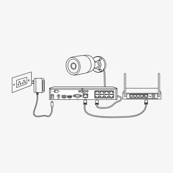 Reolink P334 – Išmanioji 4K 8MP Ultra HD lauko IP stebėjimo kamera su asmens/transporto priemonės/gyvūno aptikimu ir 256GB palaikymu