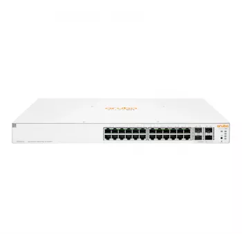 HPE Aruba Networking Instant On 1930 24G PoE 4SFP/SFP+ 370W valdomas L2+ gigabito Ethernet (10/100/1000) jungiklis 1U baltas