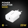 Intenso POWER ADAPTER USB-C 7802012 – 20 W sieninis įkroviklis su USB-C jungtimi