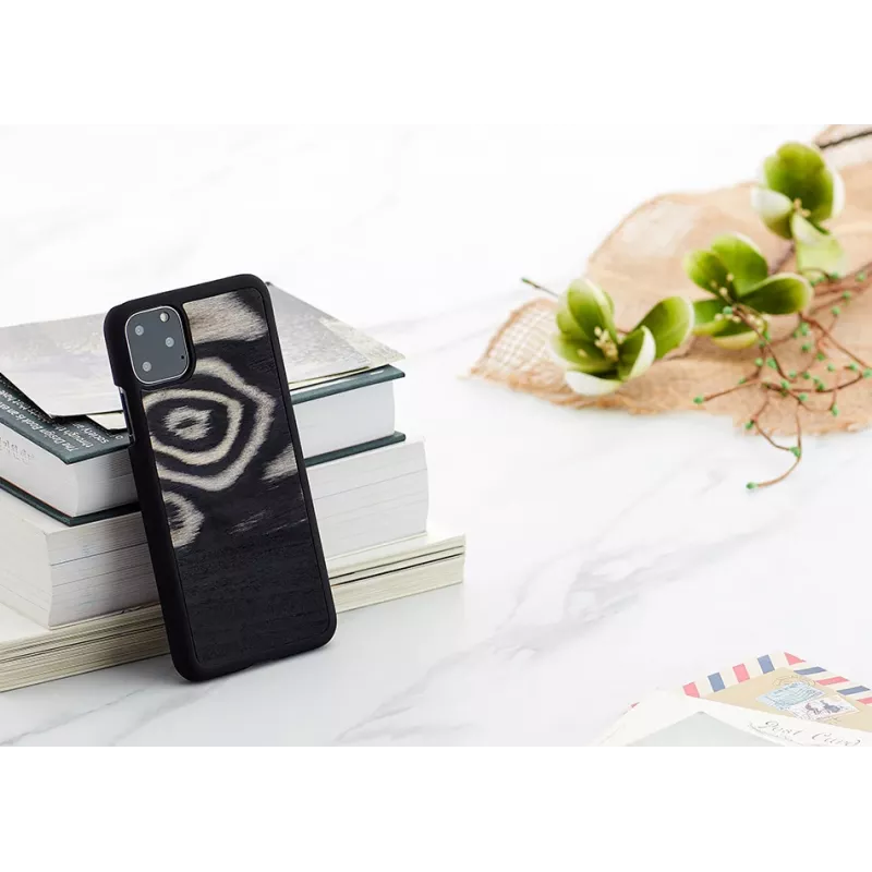Dėklas iPhone 11 Pro Max man and wood – leopard black raštas