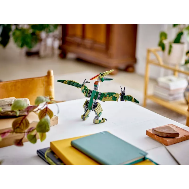 Konstruktorius LEGO Creator 3-in-1 T.Rex 626 dalių, 150 mm aukštis, nuo 9 m.