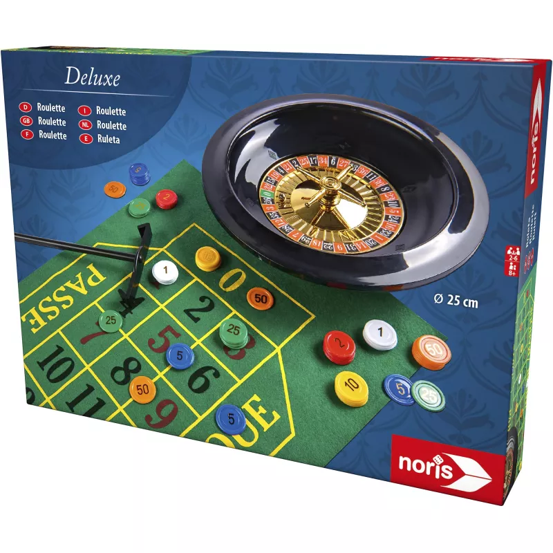 Deluxe Set – Ruletė 25 cm, Stalo žaidimas