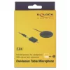 Stalinis mikrofonas DeLOCK 65873 Juodas