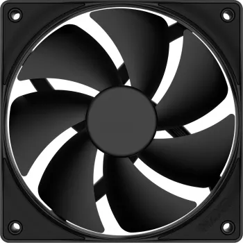 NZXT F Series F120P 120mm korpuso ventiliatorius – juodas