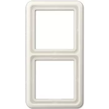 DIN bėgelio uždarymo plokštelė JUNG CD 582 W Dramblio kaulo spalvos, Duroplast, 18 mm x 152 mm