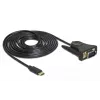 Lygiagretusis kabelis DeLOCK 62964 Juodas 1.8 m