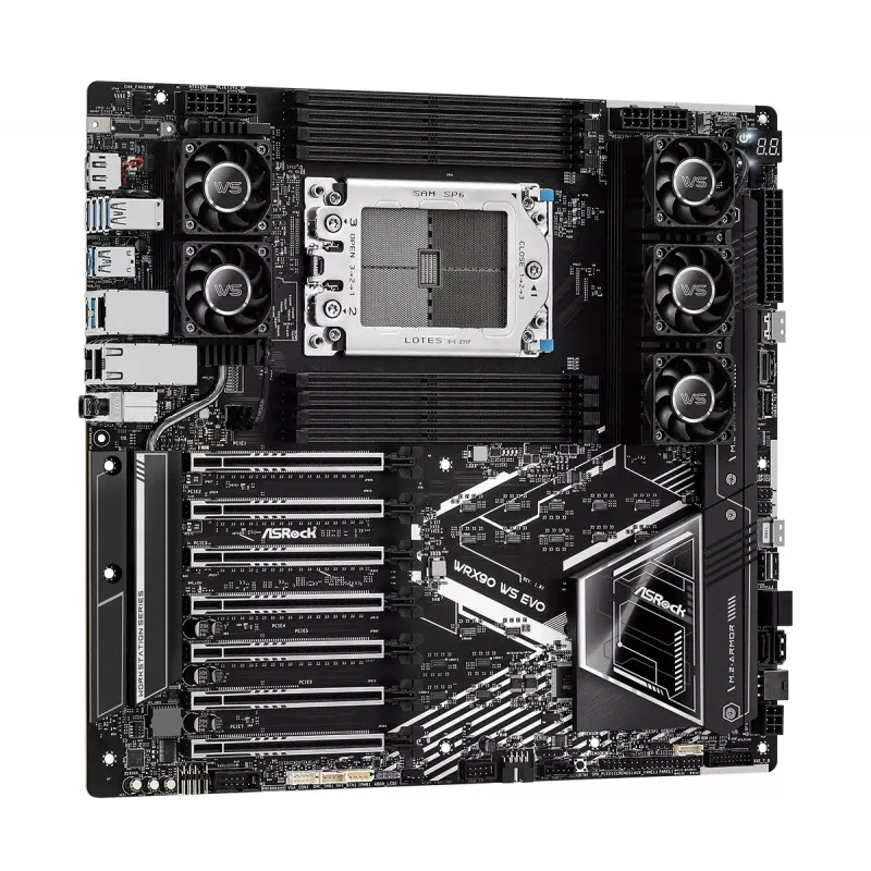 Motininė plokštė ASRock WRX90 WS EVO AMD WRX90 Socket sTR5 EEB