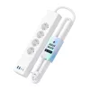 Maitinimo juosta Meross MSP844 — 4 kištukiniai lizdai, 2 USB‑A, 2 USB‑C