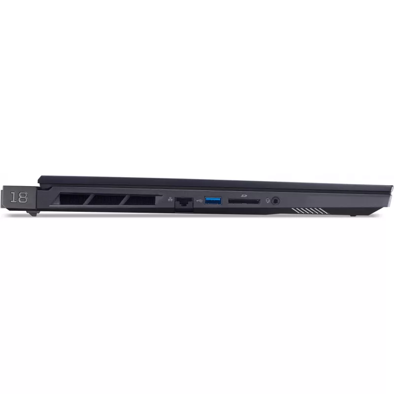 Nešiojamas kompiuteris Acer Predator PH18-73-93YX — Intel Core Ultra 9 275HX, 18 colių WQUXGA 3840×2400, 64 GB DDR5, 2 TB SSD, NVIDIA GeForce RTX 5090, Windows 11 Pro, juodas