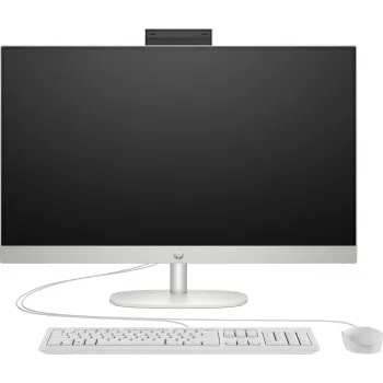 HP 27-cr0109ng Intel® Core™ i3 i3-N300 68,6 cm (27) 1920 x 1080 All-in-One kompiuteris 8 GB DDR4 512 GB SSD FreeDOS Wi-Fi 6 Baltas (9U7M0EA#ABD)