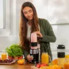 Cecotec Blender Power Titanium 900 ProGo | Stalinis | 900 W | Talpa 2x0,57 L | Smulkinimas ledo | Juoda