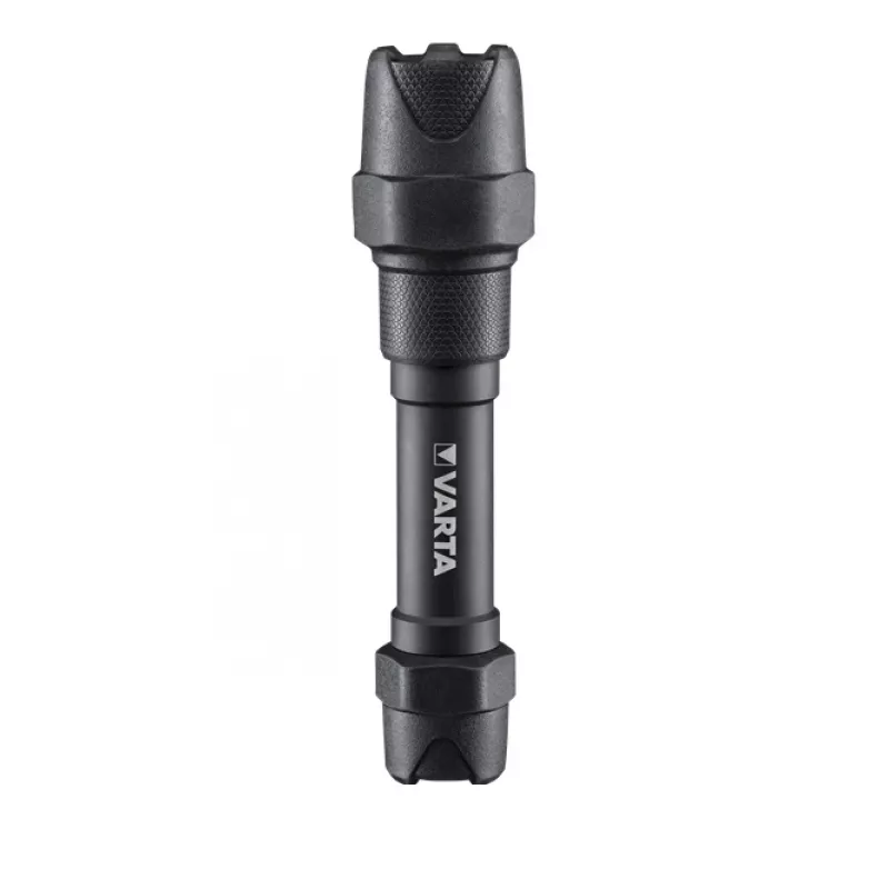 Varta Indestructible F20 Pro – nešiojamas prožektorius, juodas, aliuminis, 9 m, IP67, LED