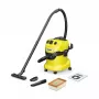 Šlapias-sausas dulkių siurblys Kärcher WD 4 P V-20/5/22, juodas/geltonas, 20 l, 1000 W