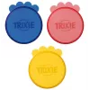 Trixie TX-24551 plastikinis dangtelis skardinėms 7,6 cm apvalus, 3 vnt., šunims ir katėms