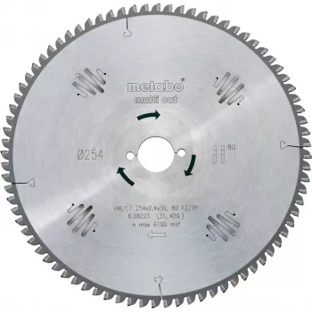 Metabo 628223000 pjūklo diskas 25,4 cm