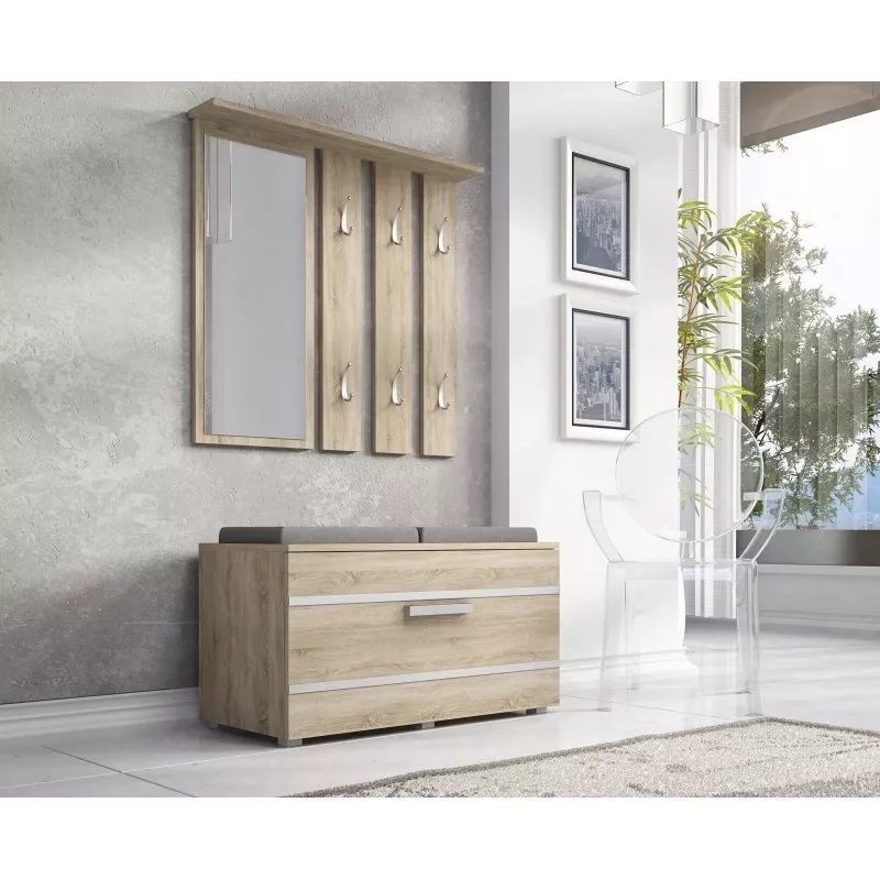 Topeshop GAR OPAL SONOMA entryway Spintelė